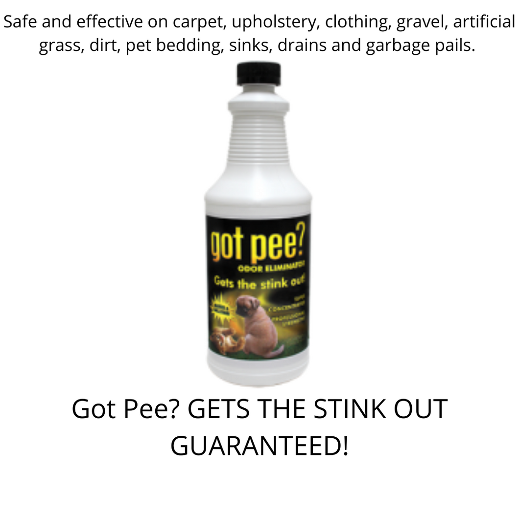 Got Pee? Odor Eliminator