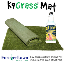 Load image into Gallery viewer, K9Grass® Mat - Artificial Grass for Dogs

