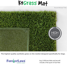 Load image into Gallery viewer, Got Pee? K9Grass®Bound Mat Bundle- Artificial Grass for Dogs
