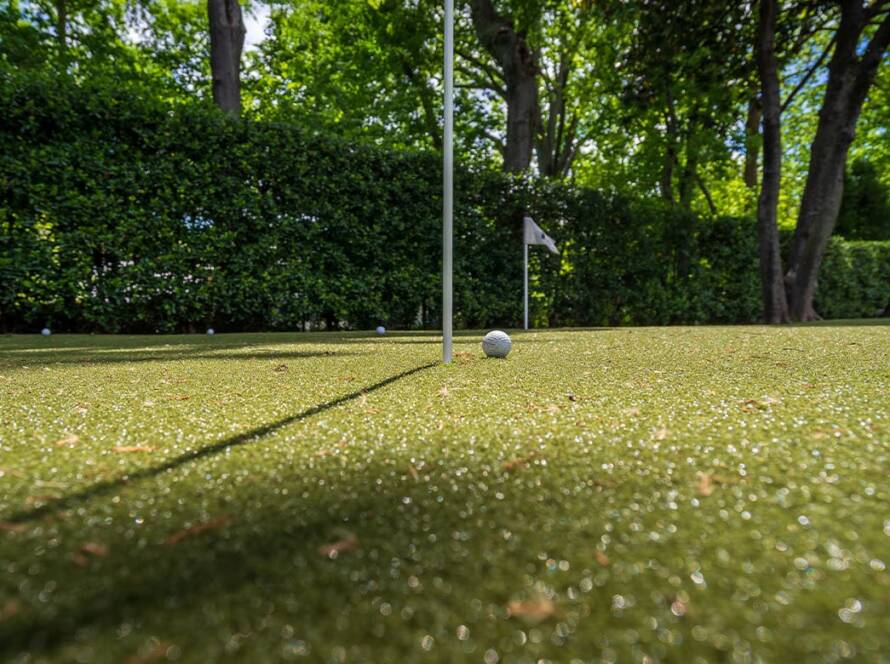 Artificial Turf on putting green